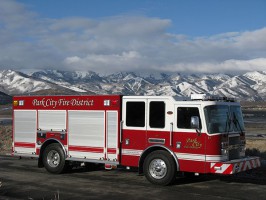 Custom-built KME Predator rear mount pumper