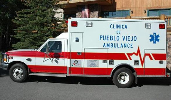 PCFD Ambulance finds new home