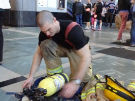 Park City firefighters team of 7 take 2nd American Lung Association Fight for Air tower race 